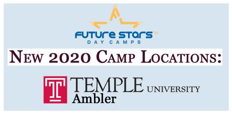 new camp location temple
