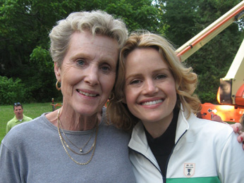 Cathy Rush & Carla Gugino